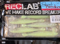REC LAB Shad Breakers 4-inch six-pack color #204 YGC, user's package photograph